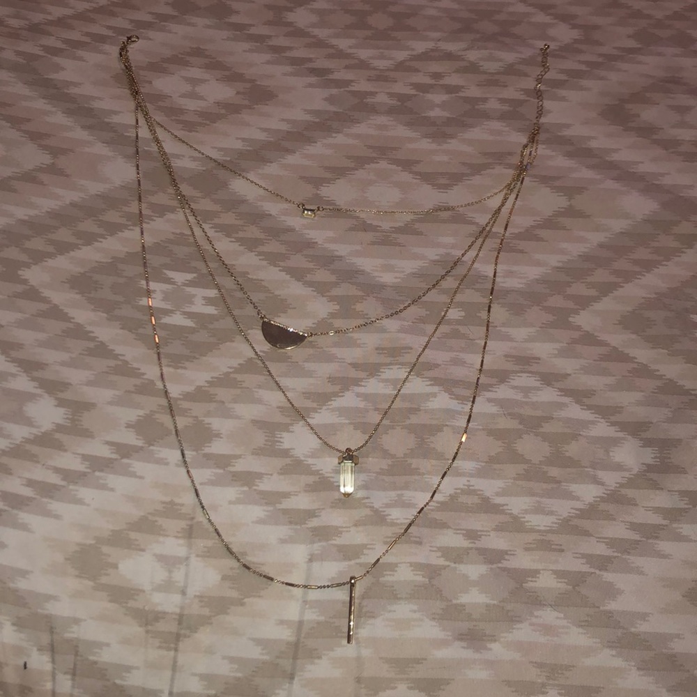 4-tier dangle necklace💗